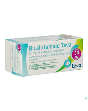 Bicalutamide teva comp pell 56 x 50 mg