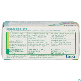 Bicalutamide teva comp pell 56 x 50 mg