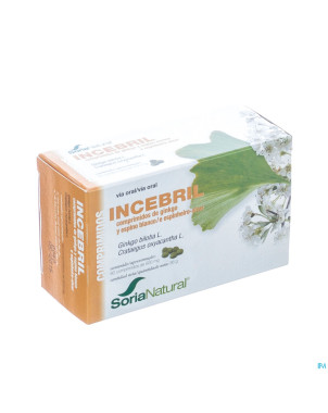 Soria soricapsule composed n31-c incebril  tabl 60