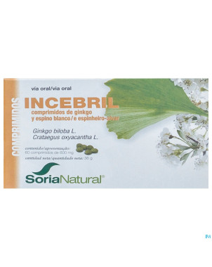 Soria soricapsule composed n31-c incebril  tabl 60