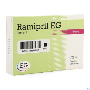 Ramipril eg  10 mg comp 28 x 10 mg