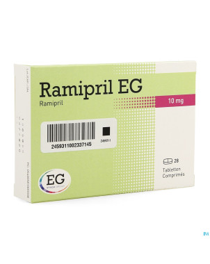 Ramipril eg  10 mg comp 28 x 10 mg