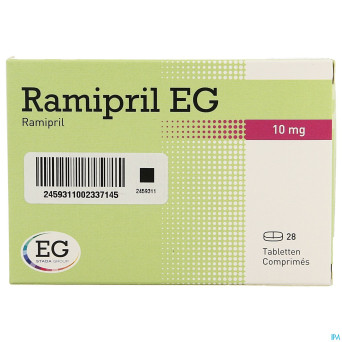 Ramipril eg  10 mg comp 28 x 10 mg
