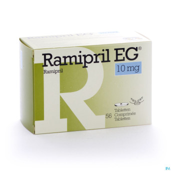 Ramipril eg  10 mg comp 56 x 10 mg