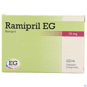 Ramipril eg  10 mg comp 56 x 10 mg