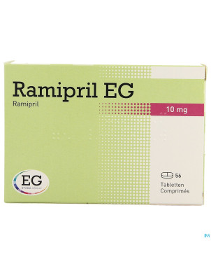 Ramipril eg  10 mg comp 56 x 10 mg