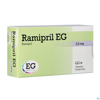 Ramipril eg 2,5mg comp 28x2,5mg