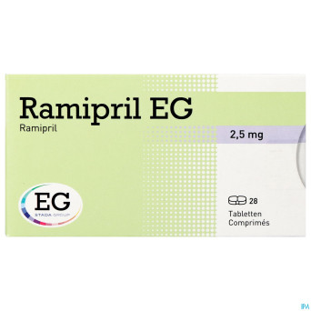 Ramipril eg 2,5mg comp 28x2,5mg