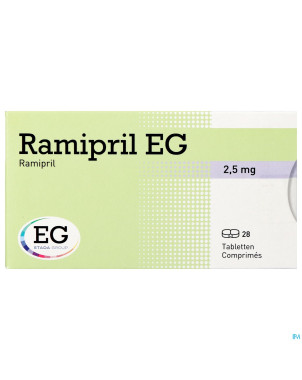 Ramipril eg 2,5mg comp 28x2,5mg