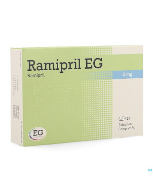 Ramipril eg  5 mg comp 28 x 5 mg