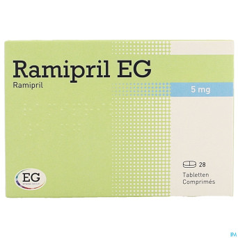 Ramipril eg  5 mg comp 28 x 5 mg