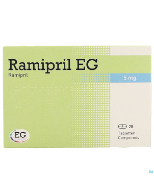 Ramipril eg  5 mg comp 28 x 5 mg