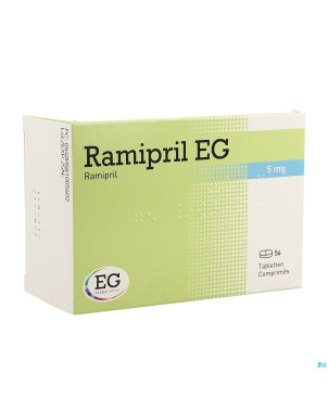 Ramipril eg  5 mg comp 56 x 5 mg