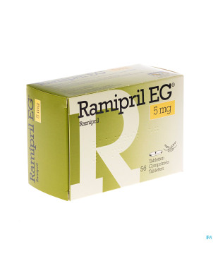 Ramipril eg  5 mg comp 56 x 5 mg