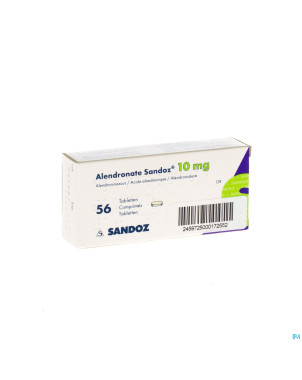 Alendronate sandoz comp 56 x 10 mg