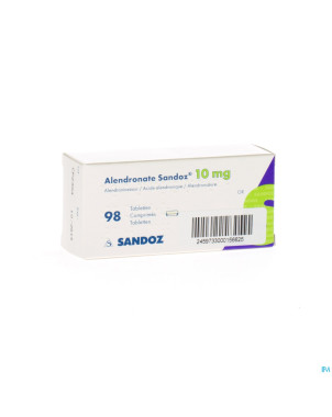 Alendronate sandoz comp 98 x 10 mg
