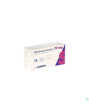 Alendronate sandoz comp 12 x 70 mg