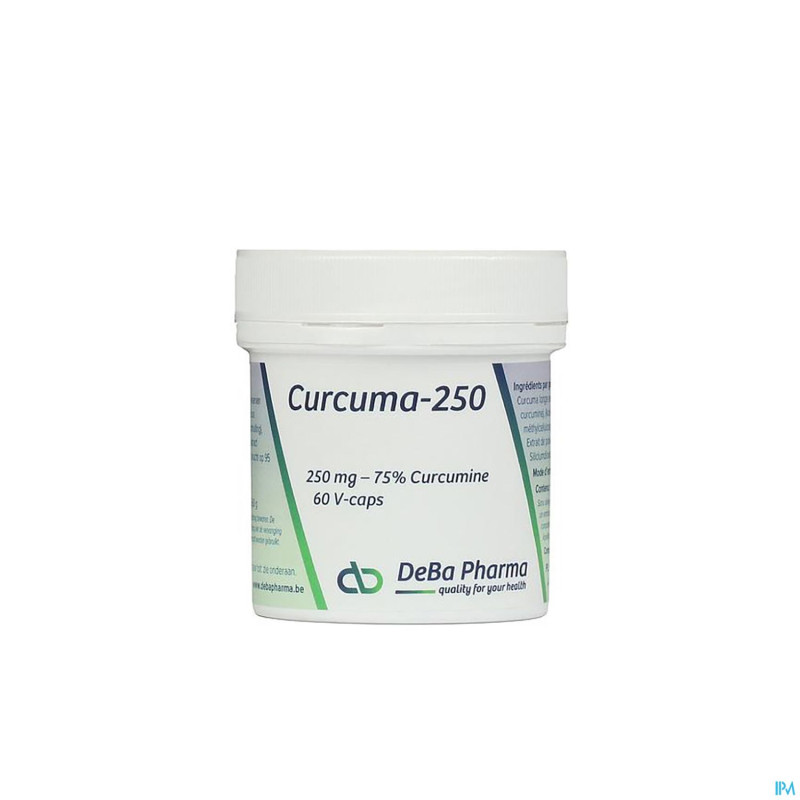 Curcuma-250    caps 60    deba