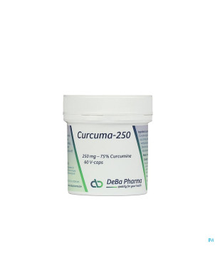 Curcuma-250    caps 60    deba