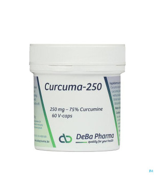 Curcuma-250    caps 60    deba
