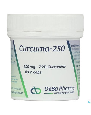 Curcuma-250    caps 60    deba