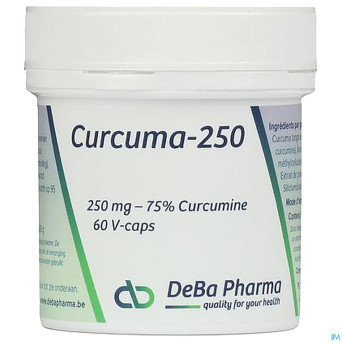 Curcuma-250    caps 60    deba