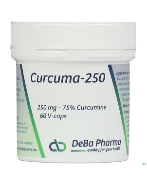 Curcuma-250    caps 60    deba