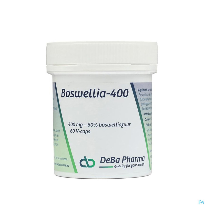 Boswellia extrait 400mg    caps  60    deba