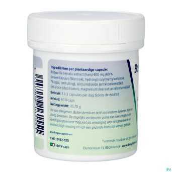 Boswellia extrait 400mg    caps  60    deba