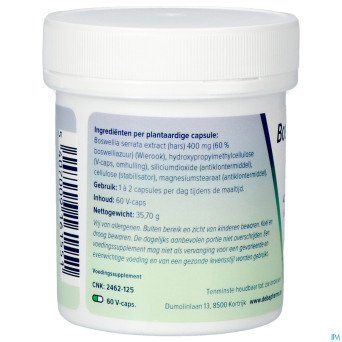 Boswellia extrait 400mg    caps  60    deba