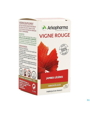 Arkogelules vitiven vigne rouge caps 45 cfr 413811