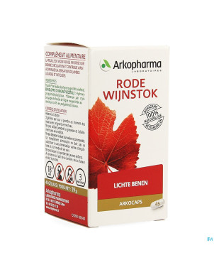 Arkogelules vitiven vigne rouge caps 45 cfr 413811