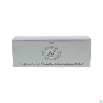 Bach flower remedie set complet boite cart.40x20ml