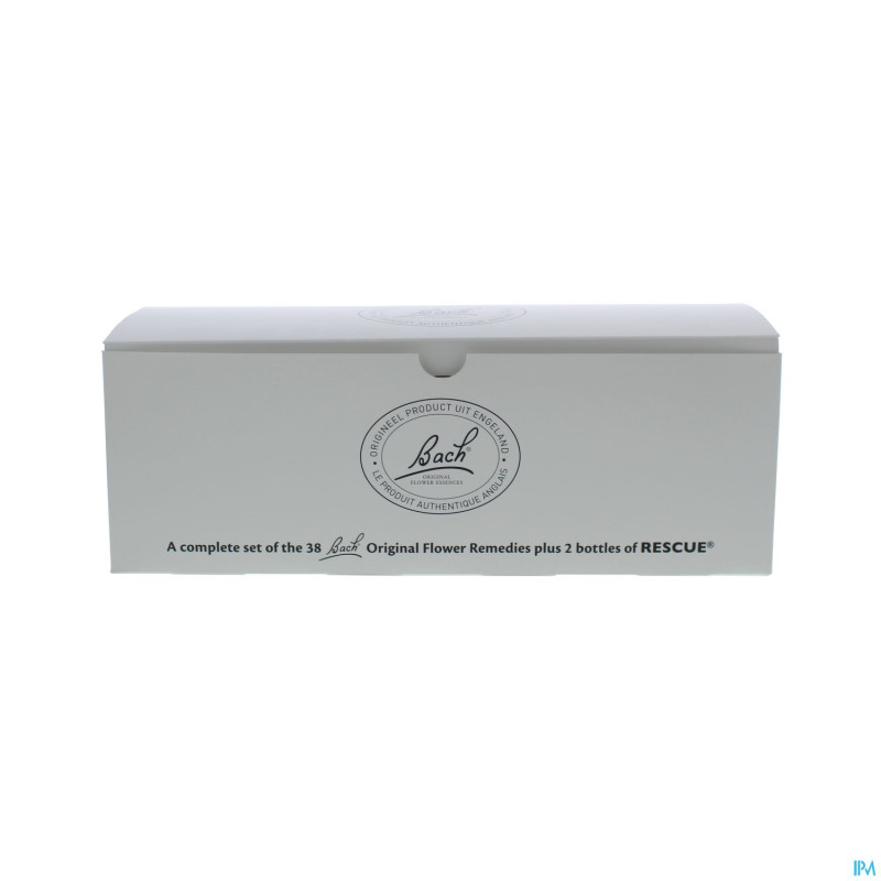 Bach flower remedie set complet boite cart.40x20ml