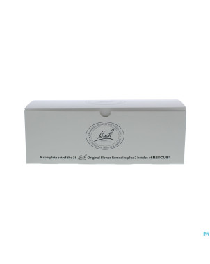 Bach flower remedie set complet boite cart.40x20ml