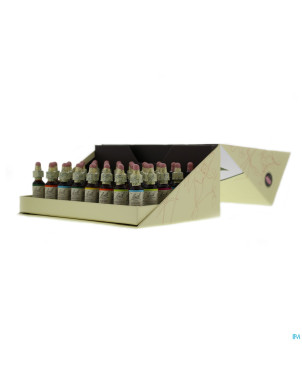 Bach flower remedie set complet boite cart.40x10ml