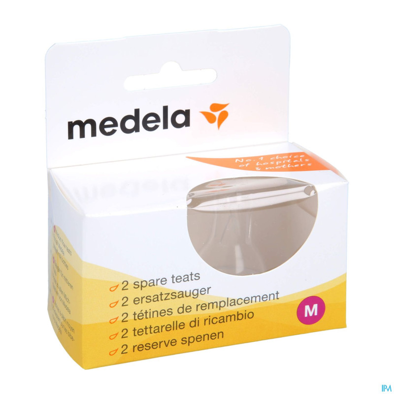 Medela tetine silicone debit moyen 2