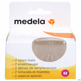 Medela tetine silicone debit moyen 2