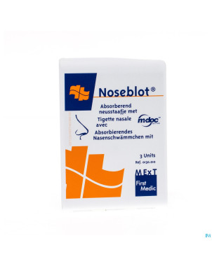 Noseblot meche hemostatique nez 3 0130010