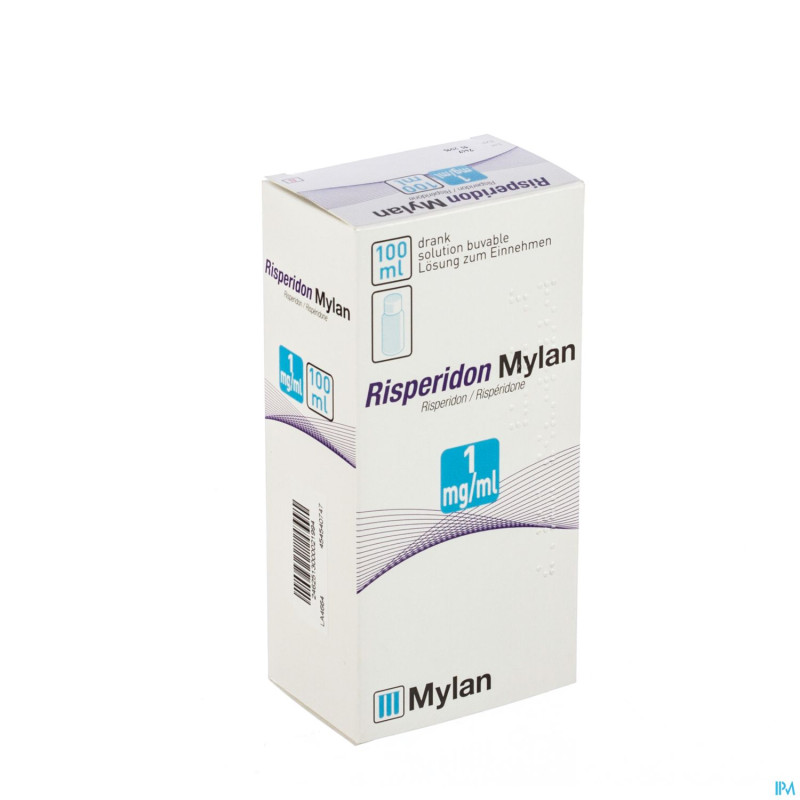 Risperidon mylan sol per os fl 100 ml 1 mg