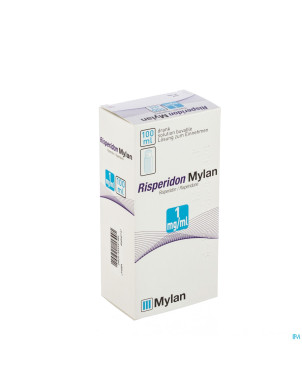 Risperidon mylan sol per os fl 100 ml 1 mg