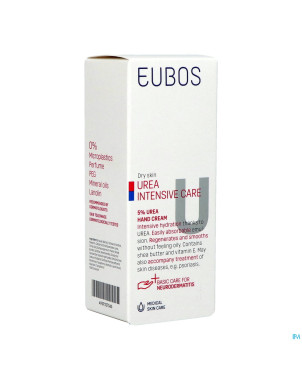 Eubos creme mains uree 5% tube 75ml