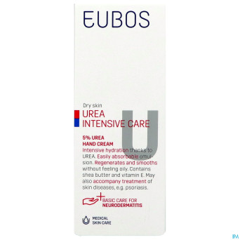 Eubos creme mains uree 5% tube 75ml