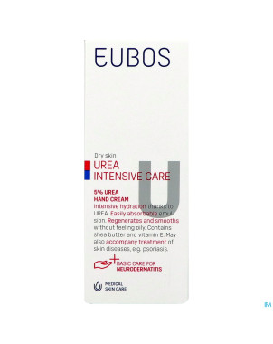 Eubos creme mains uree 5% tube 75ml