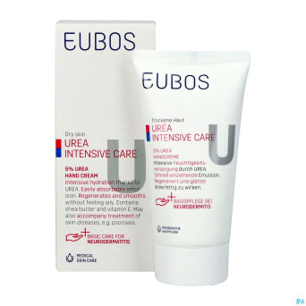Eubos creme mains uree 5% tube 75ml