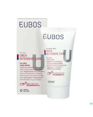 Eubos creme mains uree 5% tube 75ml