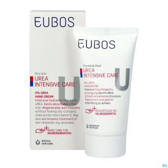 Eubos creme mains uree 5% tube 75ml