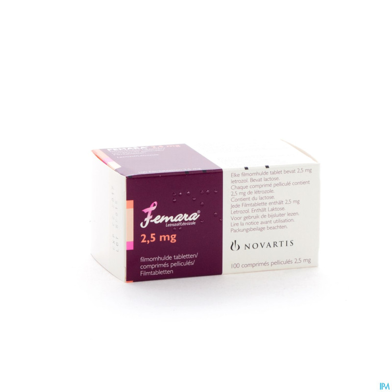 Femara tabl 100 x 2,5 mg