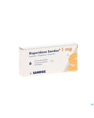 Risperidon sandoz comp pell   6 x 1 mg