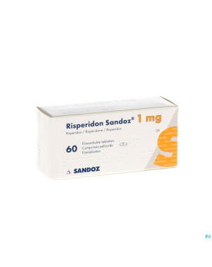 Risperidon sandoz comp pell  60 x 1 mg